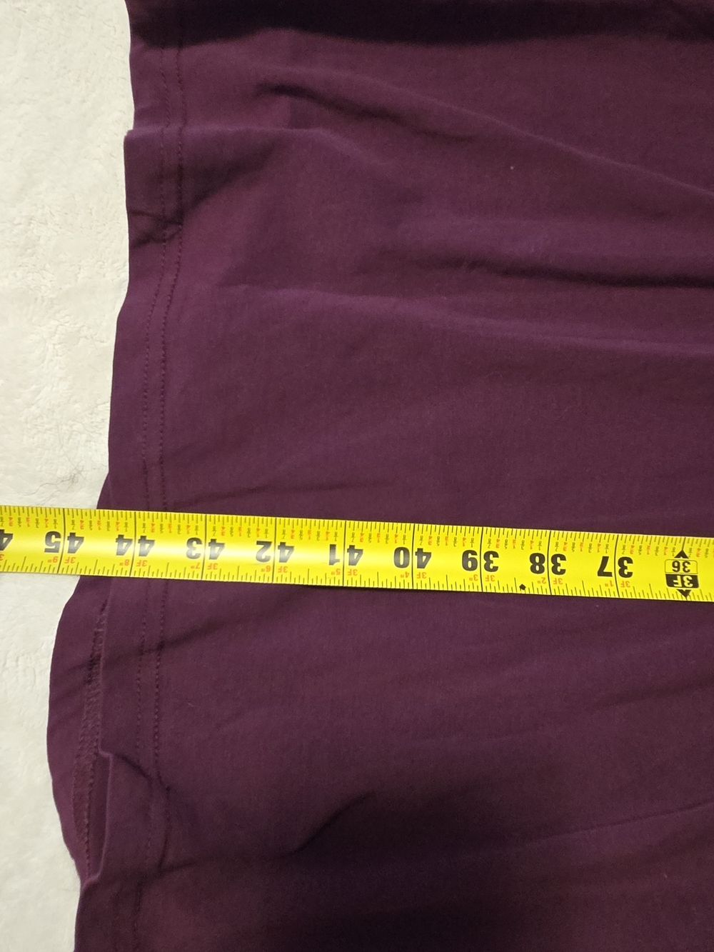 Pact Organic Cotton Fit & Flare V-Neck Midi Dress in Plum - Picture 7 of 11